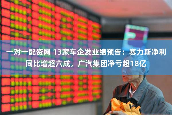 一对一配资网 13家车企发业绩预告：赛力斯净利同比增超六成，广汽集团净亏超18亿